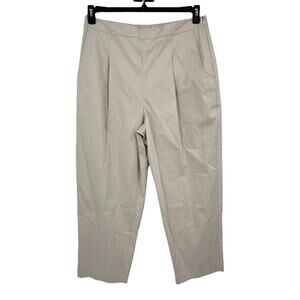 Rebecca Taylor Pants Tapered cropped ankle side zip size 16